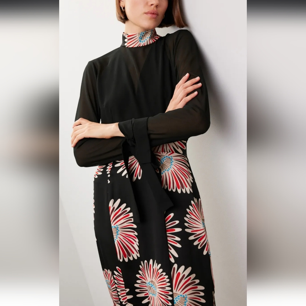 Obando Collective Chiffon Overlay Dress⚜️ - Picture 3 of 7